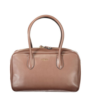 Twinset Brown Polyethylene Women Handbag