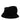 Dolce & Gabbana Black Cotton Suede Bucket Logo Capello Hat