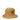 Max Mara Beige Raffia Bucket Hats