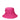 Max Mara Pink Raffia Bucket Hats