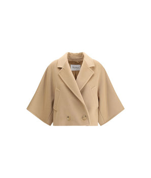 Max Mara Beige Wool Coat
