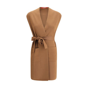 Max Mara Brown Viscose Coat