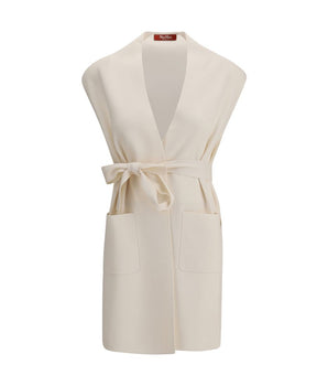 Max Mara Cream Viscose Coat