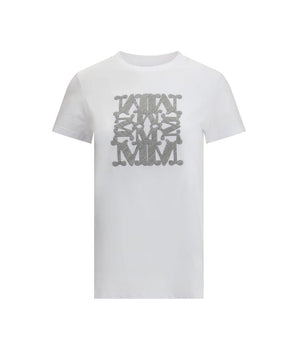 Max Mara White Cotton T-Shirt