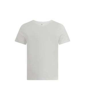 Max Mara White Cotton T-Shirt