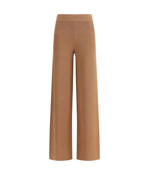 Max Mara Brown Viscose Casual Pants