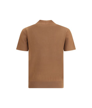 Max Mara Brown Viscose Pattern Shirt