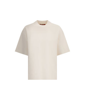 Max Mara White Polyester T-Shirt