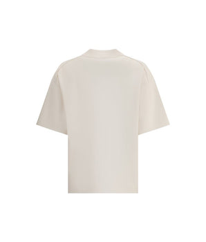 Max Mara White Polyester T-Shirt