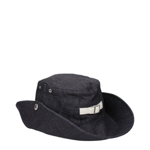 Jacquemus Blue Cotton Sunhat