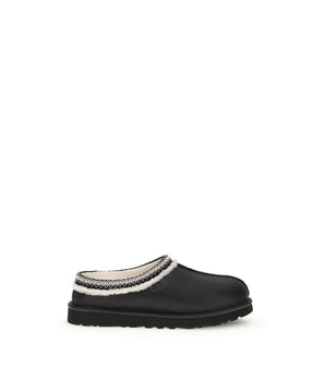 UGG Black Leather Mules