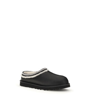 UGG Black Leather Mules