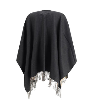 Burberry Black Wool Coat