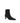 Khaite Black Calf Leather Bos Taurus Ankle Boots
