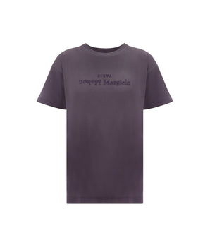 Margiela Purple Cotton T-Shirt