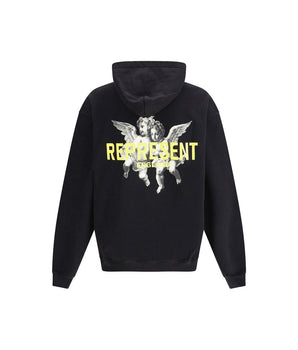 Represent Black Cotton Sweatshirt