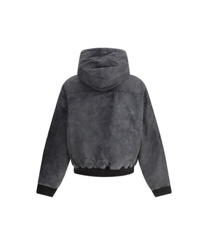 Represent Gray Cotton Bomber