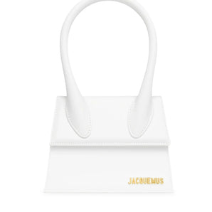 Jacquemus White Le Chiquito Moyen Bag