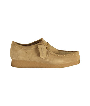 Clarks Beige Suede Men Sneaker