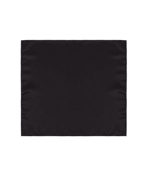 Dolce & Gabbana Black Silk Pocket Square