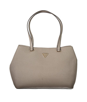 Guess Jeans Beige Polyethylene Handbag