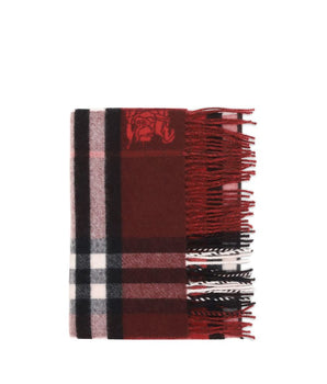 Burberry Bordeaux Cashmere Scarf