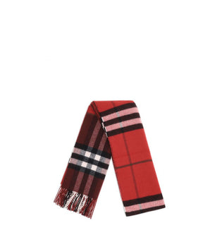 Burberry Bordeaux Cashmere Scarf