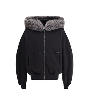 Dolce & Gabbana Black Cotton Sweatshirt