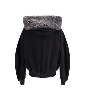 Dolce & Gabbana Black Cotton Sweatshirt