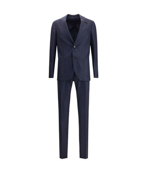 Lardini Blue Wool two-piece suit