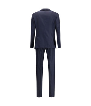 Lardini Blue Wool two-piece suit
