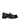 Off-White Black Leather Slip-On Loafers