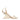 Off-White Beige Leather Platforms