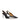 Off-White Black Leather High Heel Pumps