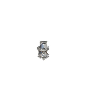 Alexander McQueen Silver Brass Ring