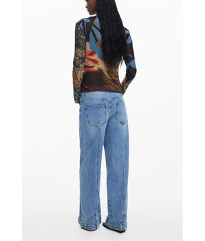 Desigual Black Polyester Women T-Shirt