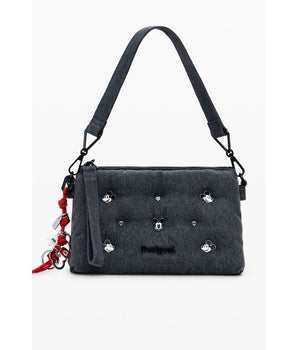 Desigual Gray Polyester Women Handbag