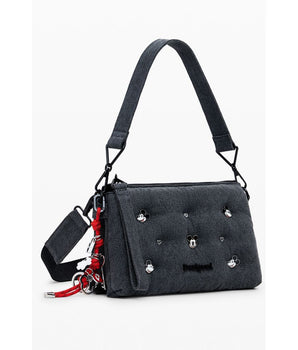 Desigual Gray Polyester Women Handbag