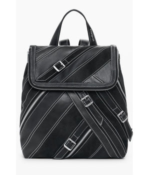 Desigual Black Polyethylene Women Backpack