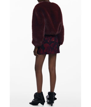 Desigual Red Polyester Women Jacket