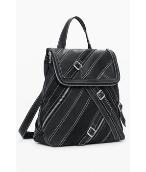 Desigual Black Polyethylene Women Backpack