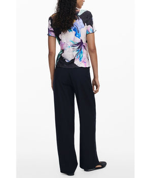 Desigual Black Polyester Women T-Shirt