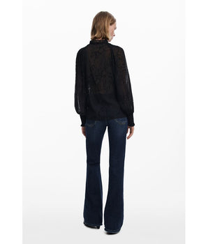 Desigual Black Polyester Women Blouse
