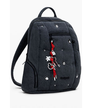 Desigual Gray Polyester Women Backpack