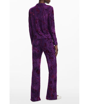 Desigual Purple Polyester Women Shirt