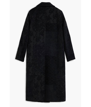 Desigual Black Polyester Women Coat