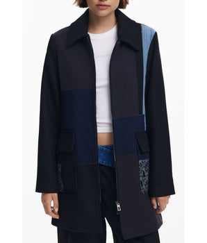 Desigual Black Cotton Women Jacket