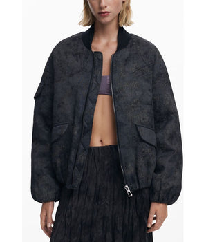 Desigual Black Polyester Women Jacket