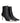 Off-White Black Leather Ankle Boots