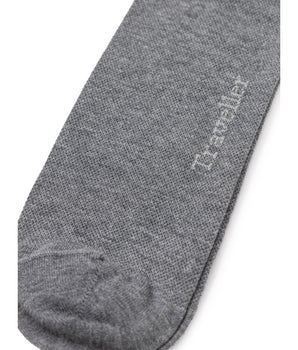 ZEGNA Gray Cotton Socks